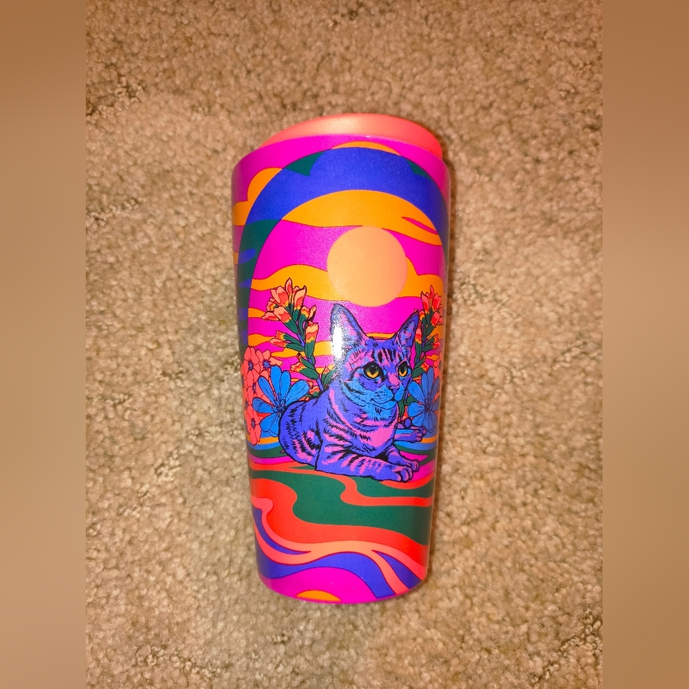 Rex Hamilton +Starbucks  ceramic travel mug
